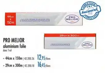 Pro Melior aluminium folie