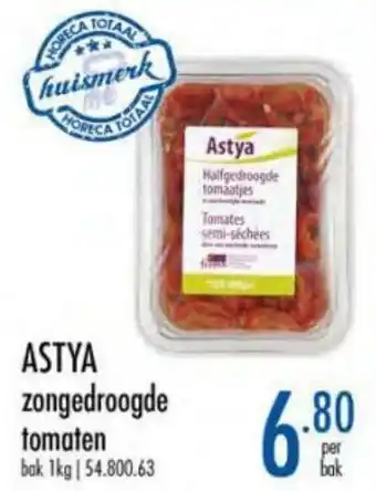 Horeca totaal Astya zongedroogde tomaten aanbieding