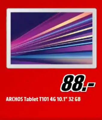 MediaMarkt Archos tablet t101 4g 10.1 32gb aanbieding