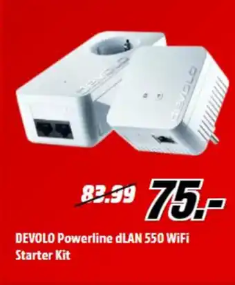 Devolo powerline dlan 550 wifi starter kit