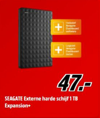 Seagate externe harde schijf 1 tb expansion+