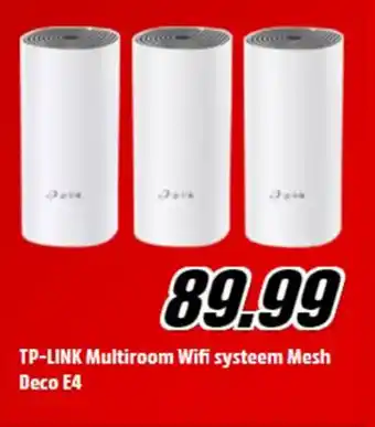 Tp-link multiroom wifi systeem mesh deco e4