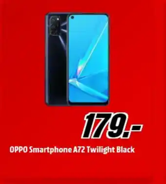 Oppo smartphone a72 twilight black