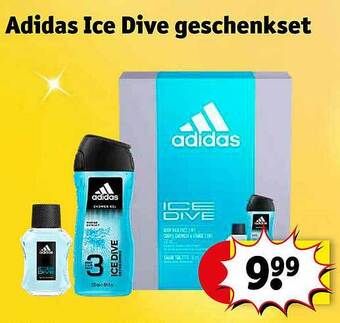 Kruidvat Adidas ice dive geschenkset aanbieding