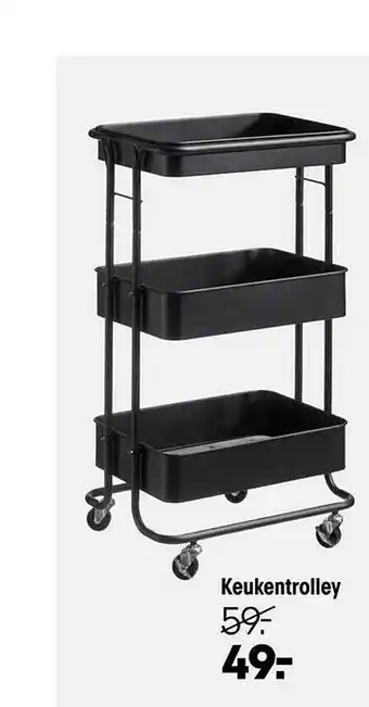 Kwantum Keukentrolley aanbieding