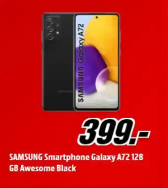 MediaMarkt Samsung smartphone galaxy 172 128 gb awesome black aanbieding