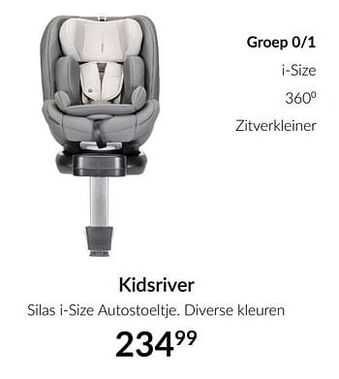 BabyPark Kidsriver silas i-size autostoeltje aanbieding