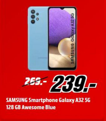 Samsung smartphone galaxy a32 5g 128 gb awesome blue