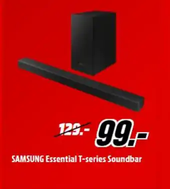 MediaMarkt Samsung essential t-series soundbar aanbieding