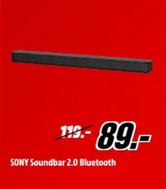 Sony soundbar 2.0 bluetooth