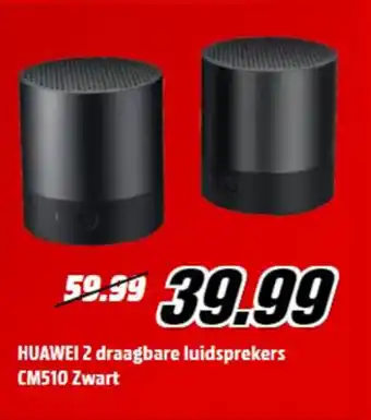 Huawei 2 draagbare luidsprekers cm510 zwart