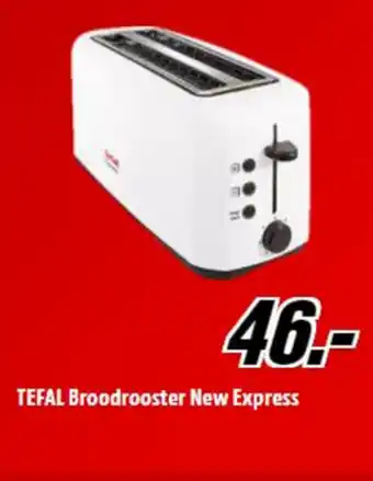 Tefal broodrooster new express