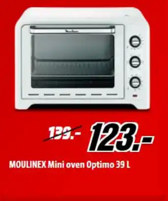 MediaMarkt Moulinex mini oven optimo 39 l aanbieding