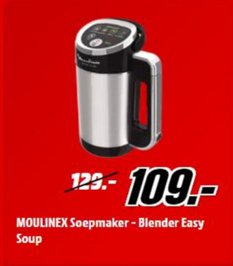 MediaMarkt Moulinex soepmaker - blender easy soup aanbieding