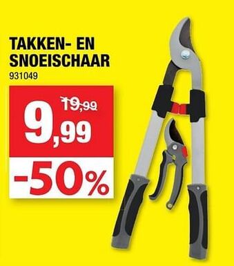 Takken- en snoeischaar
