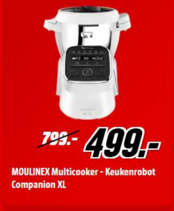 Moulinex multicooker- keukenrobot companion xl