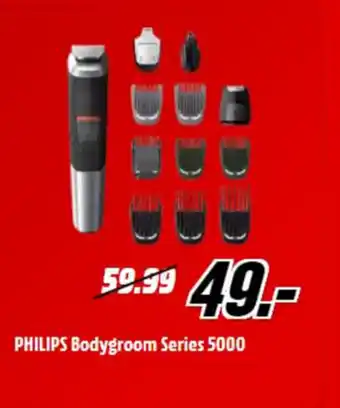 MediaMarkt Philips bodygroom series 5000 aanbieding