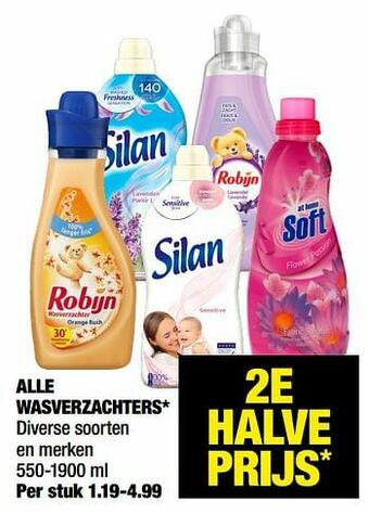 Big Bazar Alle wasverzachters aanbieding