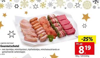Lidl Limited edition gourmetschotel aanbieding