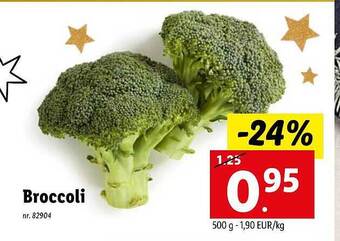 Lidl Broccoli aanbieding