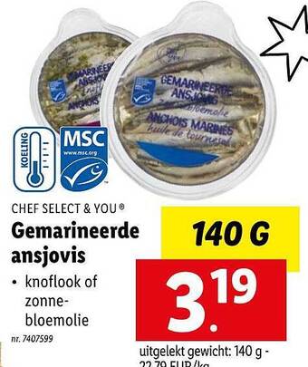 Gemarineerde ansjovis