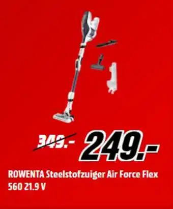 Rowenta steelstofzuiger air force flex 560 21.9 v
