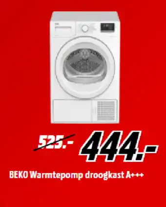 MediaMarkt Beko Warmtepomp droogkaast a++ aanbieding