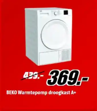 MediaMarkt Beko warmtepomo droogkast a+ aanbieding