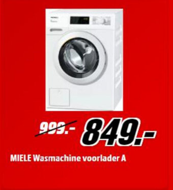 MediaMarkt Miele wasmachine voorlader a aanbieding
