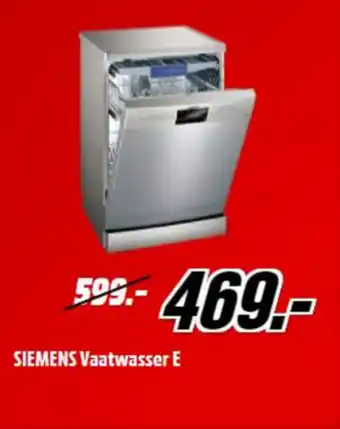MediaMarkt Siemens vaatwasser e aanbieding