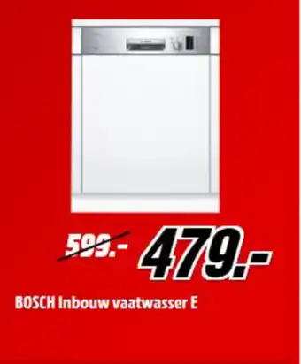 MediaMarkt Bosch inbouw vaatwasser e aanbieding