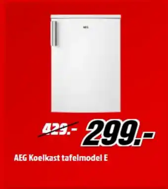 MediaMarkt Aeg koelkast tafelmodel e aanbieding