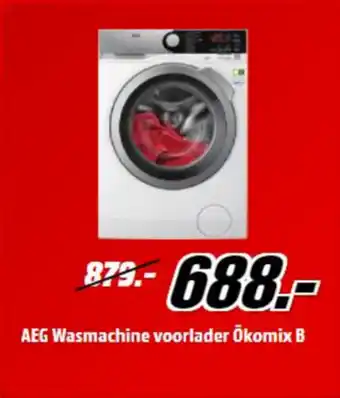 MediaMarkt Aeg wasmachine voorlader okomix b aanbieding