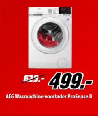 MediaMarkt Aeg wasmachine voorlader prosense d aanbieding