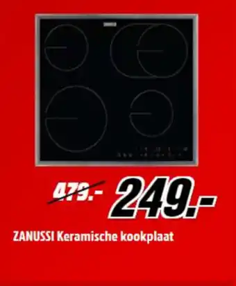 Zanussi Keramische kookplaat