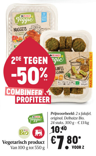 Delhaize Vegetarisch product aanbieding
