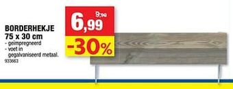 Hubo Borderhekje aanbieding