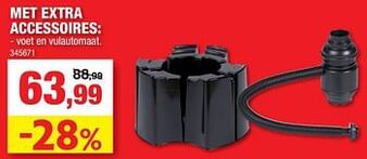 Hubo Met extra accessoires aanbieding