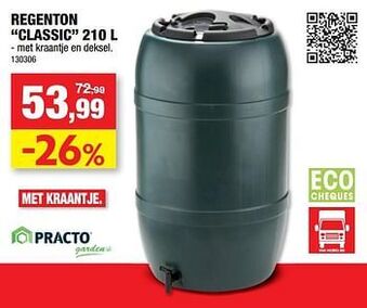 Hubo Regenton classic aanbieding