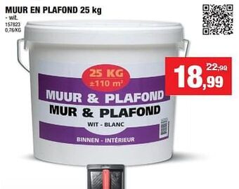 Hubo Muur en plafond aanbieding
