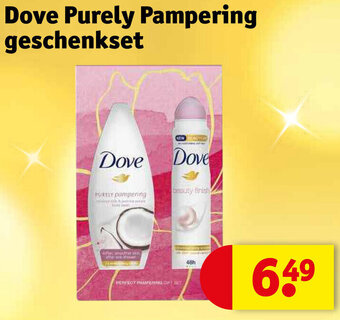 Kruidvat Dove Purely Pampering geschenkset aanbieding