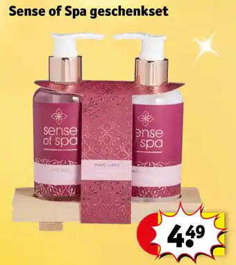 Kruidvat Sense of Spa geschenkset aanbieding