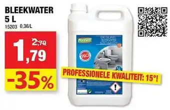 Hubo Bleekwater 5liter aanbieding