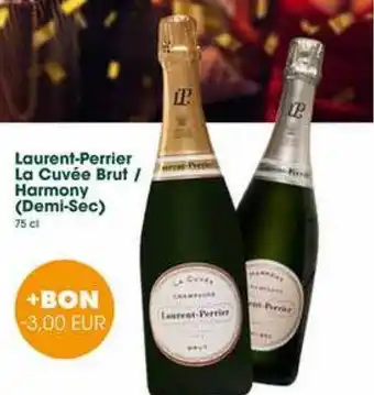 Prik en Tik Laurentperrier la cuvée brut-harmony aanbieding