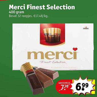 Kruidvat Merci finest selection aanbieding