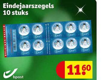 Kruidvat Eindejaarszegels aanbieding