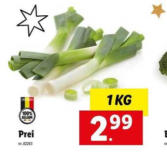 Lidl Prei aanbieding