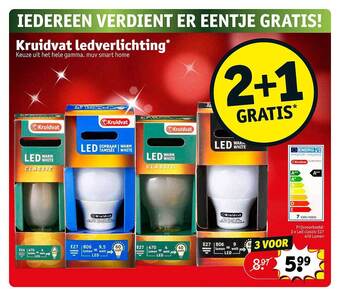 Kruidvat Kruidvat ledverlichting aanbieding