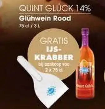Prik en Tik Quint glück 14% glühwein rood aanbieding