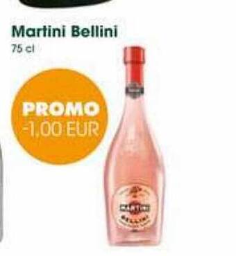Prik en Tik Martini bellini aanbieding
